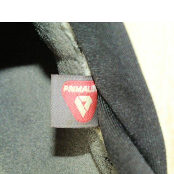 LL Bean Ultralight Black Nylon Insulated Waterproof Quilted Ankle Shoes Size 9 M - Picture 9 of 10